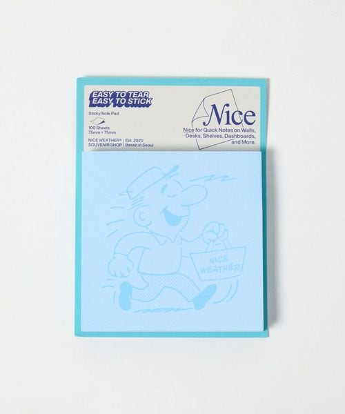 NICE WEATHER/＜NICE WEATHER＞スティッキー ノートパッド/その他