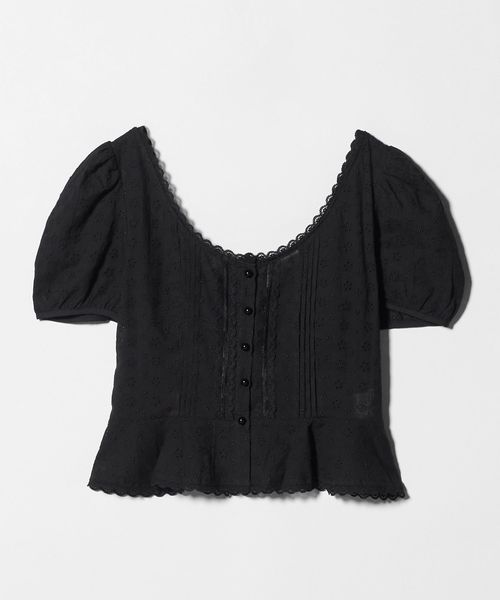 NICE WEATHER/＜GREEN BUTTER＞パンチング クリアボール ブラウス/シャツ / ブラウス