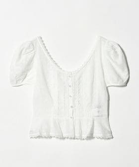 NICE WEATHER/＜GREEN BUTTER＞パンチング クリアボール ブラウス/シャツ / ブラウス