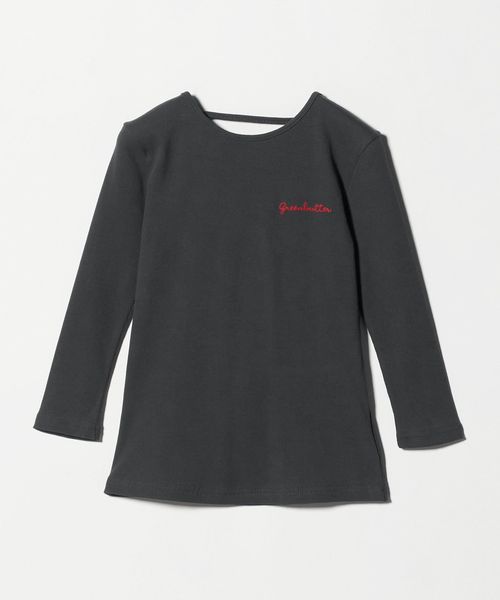 NICE WEATHER/＜GREEN BUTTER＞バックオープン トップス/Tシャツ / カットソー