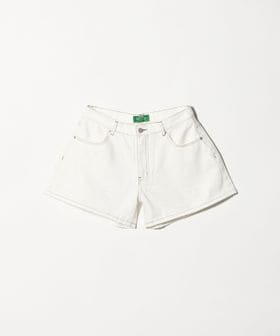 NICE WEATHER/＜GREEN BUTTER＞デニムショーツ/IVORY/デニムパンツ