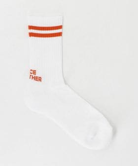 NICE WEATHER/＜NICE WEATHER＞ライン＆ロゴ ソックス/ソックス / 靴下