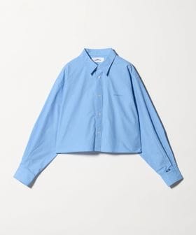 NICE WEATHER/＜NICE WEATHER＞ロゴ クロップド シャツ/シャツ / ブラウス