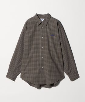 NICE WEATHER/＜NICE WEATHER＞ロゴ チェックシャツ/シャツ / ブラウス