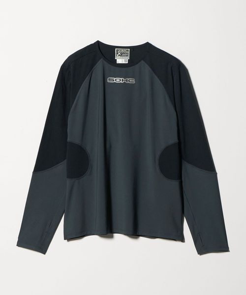 SOMEWHERE OUTSIDE HIKING COMPANY/＜SOMEWHERE OUTSIDE HIKING COMPANY＞カーブドパネル Tシャツ/Tシャツ / カットソー