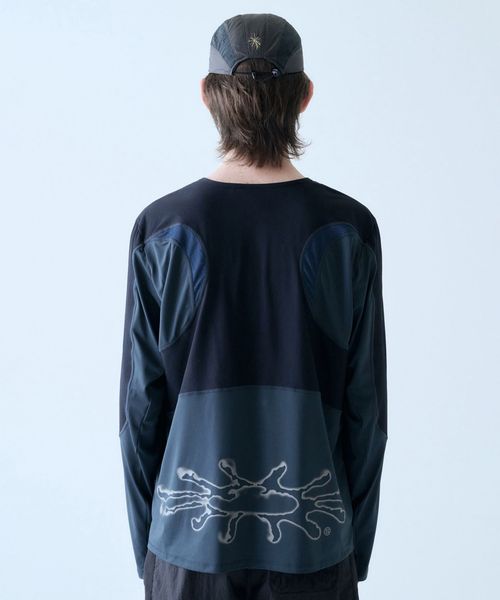 SOMEWHERE OUTSIDE HIKING COMPANY/＜SOMEWHERE OUTSIDE HIKING COMPANY＞カーブドパネル Tシャツ/Tシャツ / カットソー