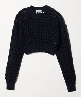 NICE WEATHER/＜NICE WEATHER＞メッシュ プルオーバーニット/ニット / セーター