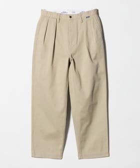 NICE WEATHER/＜NICE WEATHER＞タック テーパード チノパンツ/チノパンツ