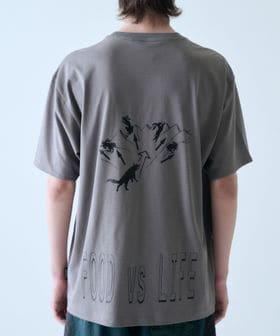 SOMEWHERE OUTSIDE HIKING COMPANY/＜SOMEWHERE OUTSIDE HIKING COMPANY＞フード VS ライフ Tシャツ/Tシャツ / カットソー