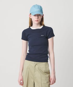 NICE WEATHER/＜NICE WEATHER＞ロゴ フィットTシャツ/Tシャツ / カットソー