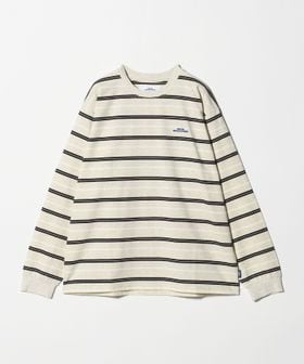 NICE WEATHER/＜NICE WEATHER＞ボーダー ロングスリーブ Tシャツ/Tシャツ / カットソー