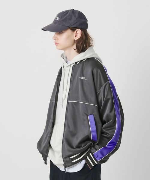 NICE WEATHER/＜NICE WEATHER＞ロゴ トラックブルゾン/その他コート / ブルゾン