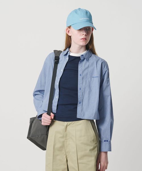 NICE WEATHER/＜NICE WEATHER＞パターン クロップド シャツ 2/シャツ / ブラウス