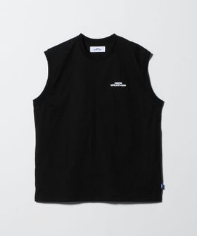 NICE WEATHER/＜NICE WEATHER＞ロゴ スリーブレスTシャツ/Tシャツ / カットソー