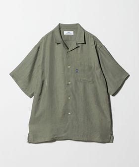 NICE WEATHER/＜NICE WEATHER＞サテン ショートスリーブシャツ/シャツ / ブラウス
