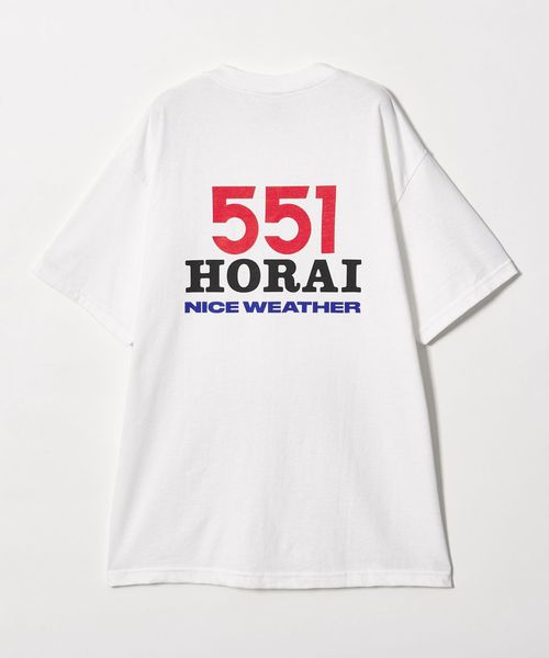 NICE WEATHER/【別注】＜NICE WEATHER＞551 HORAI Tシャツ 3/Tシャツ / カットソー