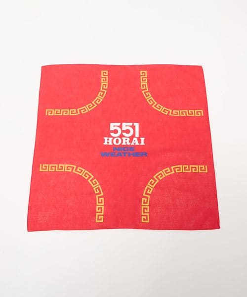 NICE WEATHER/【別注】＜NICE WEATHER＞551 HORAI バンダナ/ハンカチ / バンダナ