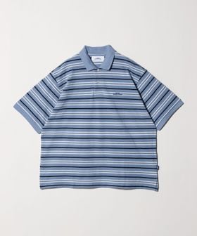 NICE WEATHER/＜NICE WEATHER＞ボーダー ショートスリーブ ポロシャツ/Tシャツ / カットソー