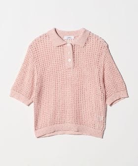 NICE WEATHER/＜NICE WEATHER＞メッシュ ショートスリーブ ポロシャツ/ニット / セーター
