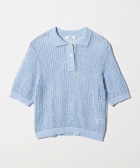 NICE WEATHER/＜NICE WEATHER＞メッシュ ショートスリーブ ポロシャツ/ニット / セーター