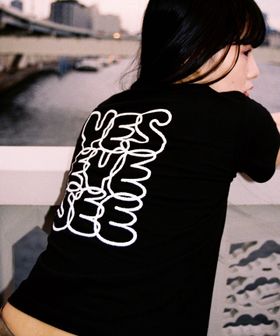 NICE WEATHER/＜YESEYESEE＞ロゴ キッズ Tシャツ/Tシャツ / カットソー