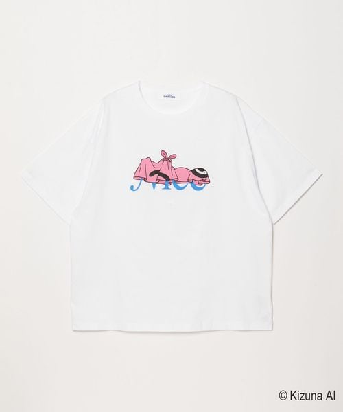 NICE WEATHER/＜Kizuna AI × Face Oka × NICE WEATHER＞Tシャツ 1/Tシャツ / カットソー