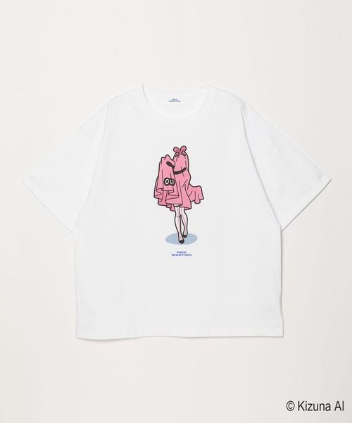 NICE WEATHER/＜Kizuna AI × Face Oka × NICE WEATHER＞Tシャツ 2/Tシャツ / カットソー