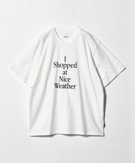 NICE WEATHER/＜NICE WEATHER＞タイポグラフィ Tシャツ/Tシャツ / カットソー