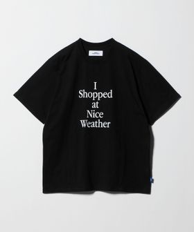 NICE WEATHER/＜NICE WEATHER＞タイポグラフィ Tシャツ/Tシャツ / カットソー