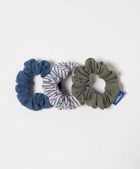 NICE WEATHER/＜NICE WEATHER＞シュシュ 3P セット/ヘアアクセサリー