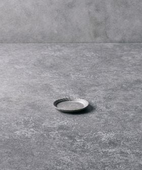 亀田 大介/＜亀田 大介＞銀磁 リム皿3.5寸/食器 / グラス / カトラリー